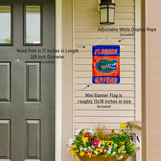 College Flags & Banners Co. Florida Gators Banner for Windows Doors and Walls