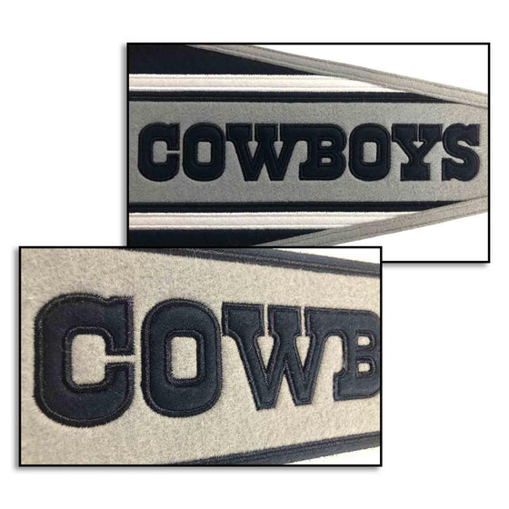 WinCraft Dallas Cowboys Embroidered and Sewn Pennant