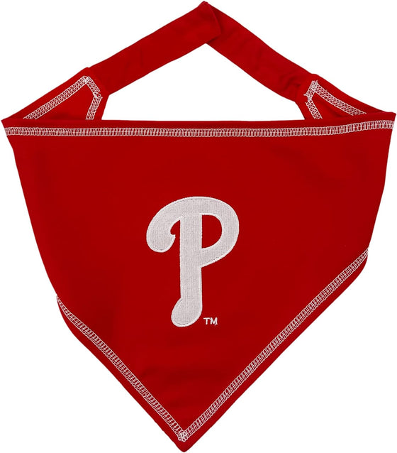 Philadelphia Phillies Tie Around Bandana