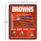 WinCraft Cleveland Browns Americana Banner Flag Sign