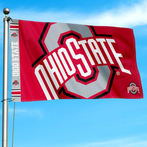 College Flags & Banners Co. Ohio State Buckeyes Bold Logo Premium Flag