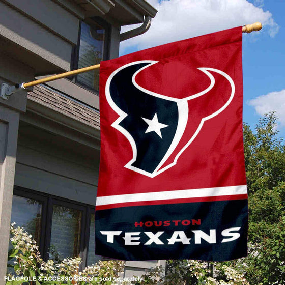 WinCraft Houston Texans Two Sided House Flag