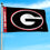 College Flags & Banners Co. Georgia Bulldogs Printed Header 3x5 Foot Banner Flag