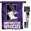 College Flags & Banners Co. Northwestern Wildcats House Flag with Flag Pole Set