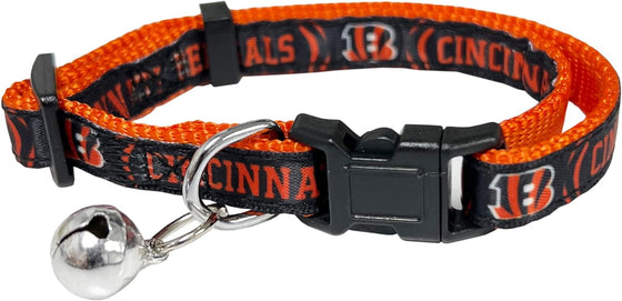 Cincinnati Bengals Satin Cat Collar