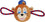 Chicago Cubs Mascot Double Rope Toy Pets First