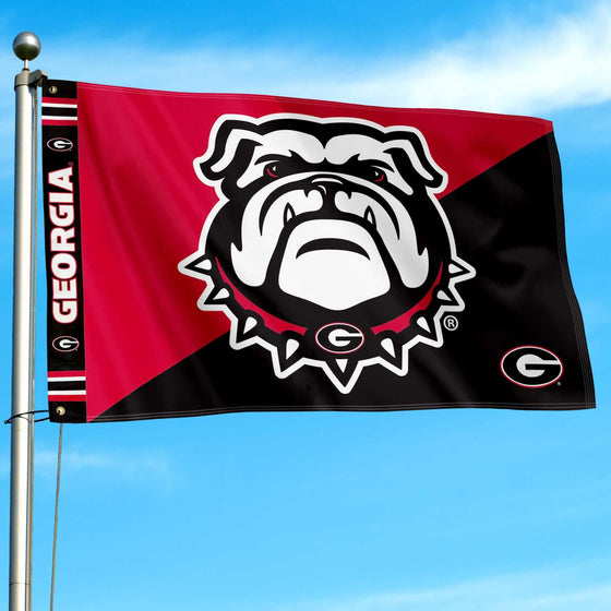 College Flags & Banners Co. Georgia Bulldogs Bold Logo Premium Flag