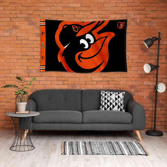 WinCraft Baltimore Orioles Printed Header Flag 3x5 Banner