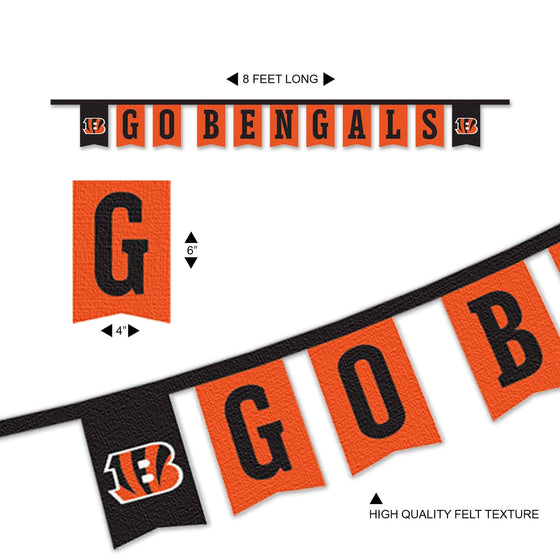 Cincinnati Bengals Banner String Pennant Flags