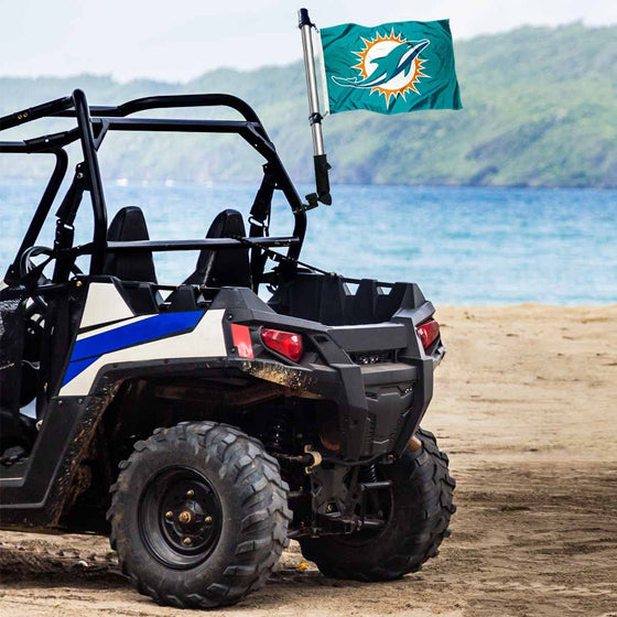 WinCraft Miami Dolphins Boat and Golf Cart Flag