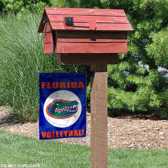 Florida Gators Volleyball Garden Flag and Yard Banner