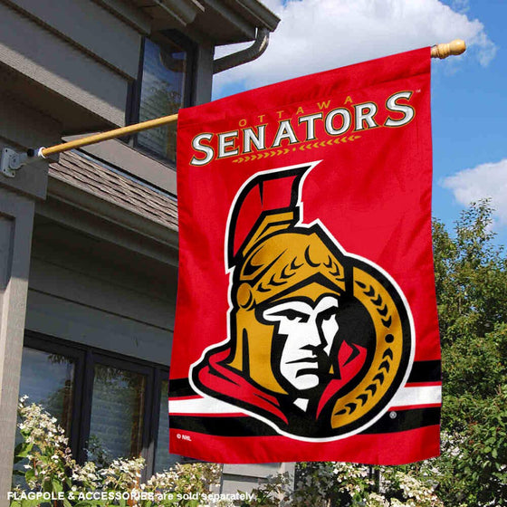 WinCraft Ottawa Senators Double Sided Banner House Flag