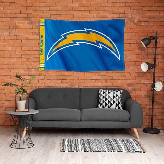 WinCraft Los Angeles Chargers Printed Header 3x5 Foot Banner Flag