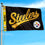 WinCraft Pittsburgh Steelers Script Logo Premium Flag