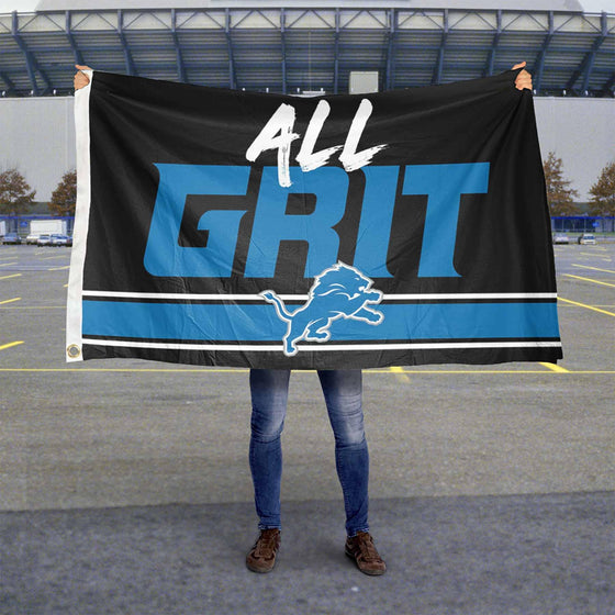 WinCraft Detroit Lions All Grit Large 3x5 Flag