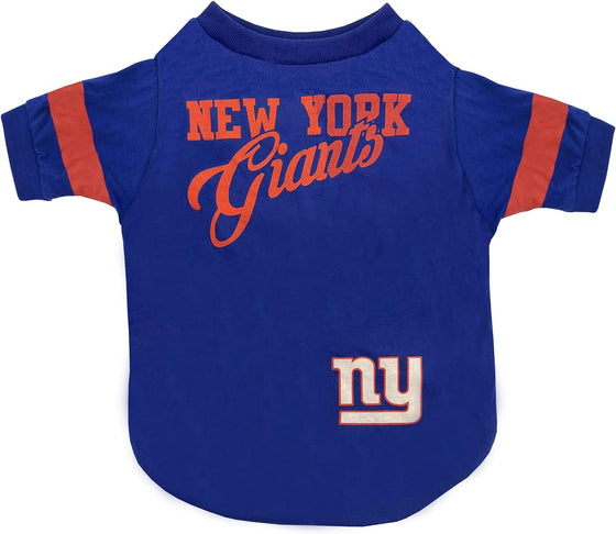 New York Giants Stripe Tee Pets First