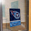 Tennessee Titans Banner Window Wall Hanging Flag with Suction Cup