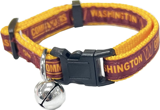 Washington Commanders Satin Ribbon Cat Collar Pets First