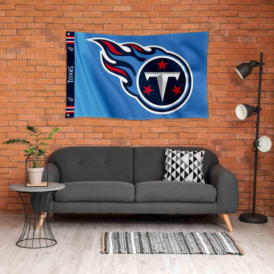 WinCraft Tennessee Titans Printed Header 3x5 Foot Banner Flag