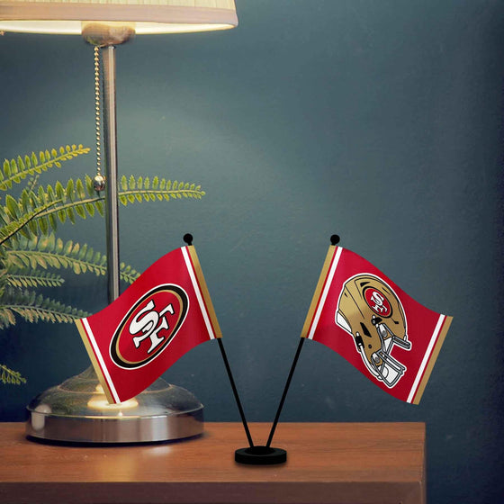 WinCraft San Francisco 49ers Desk and Table Top Flags