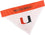 Miami Hurricanes Reversible Bandana Pets First