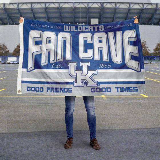 Kentucky Wildcats Fan Man Cave Banner Flag