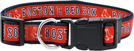 Boston Red Sox Dog Collar Pets First