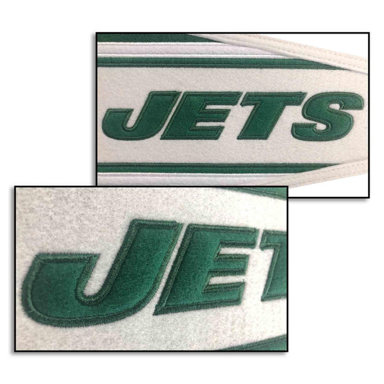 WinCraft New York Jets Embroidered and Sewn Pennant