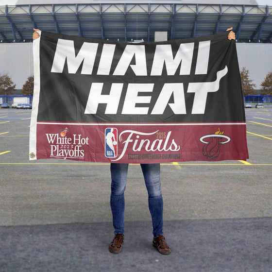 WinCraft Miami Heat 2023 Finals Bound Banner Flag