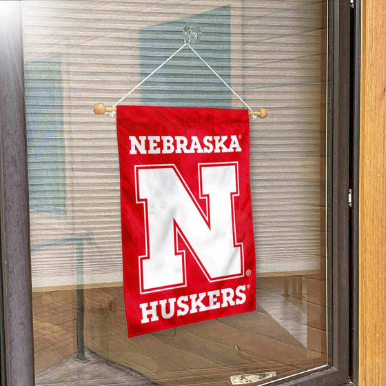 Nebraska Cornhuskers Banner for Windows Doors and Walls