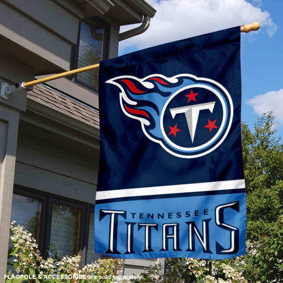 WinCraft Tennessee Titans Two Sided House Flag