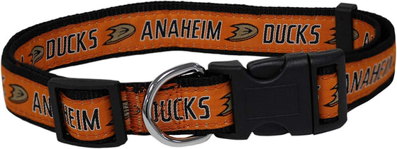 Anaheim Ducks Dog Collar and Leash �������� RIBBON Pets First