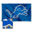 WinCraft Detroit Lions Embroidered Nylon Flag