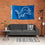 WinCraft Detroit Lions Printed Header 3x5 Foot Banner Flag