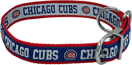 Chicago Cubs Reversible Collar Pets First