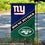 WinCraft House Divided Giants and Jets Double Sided Garden Flag