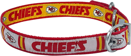 Kansas City Chiefs Reversible Collar Pets First