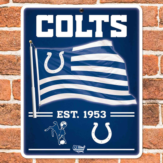 WinCraft Indianapolis Colts Americana Banner Flag Sign