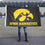 College Flags & Banners Co. Iowa Hawkeyes Black University Large College Flag