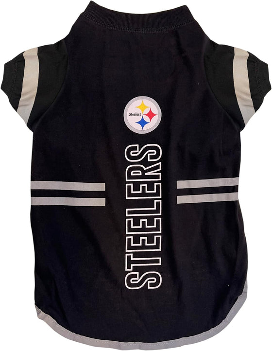 Pittsburgh Steelers Dog Reflective Tee Shirt by Pets First