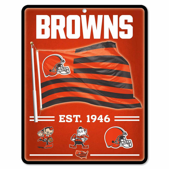 WinCraft Cleveland Browns Americana Banner Flag Sign