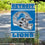 WinCraft Detroit Lions Helmet Double Sided Garden Banner Flag