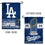 WinCraft Los Angeles Dodgers 2024 World Champions Double Sided Garden Flag