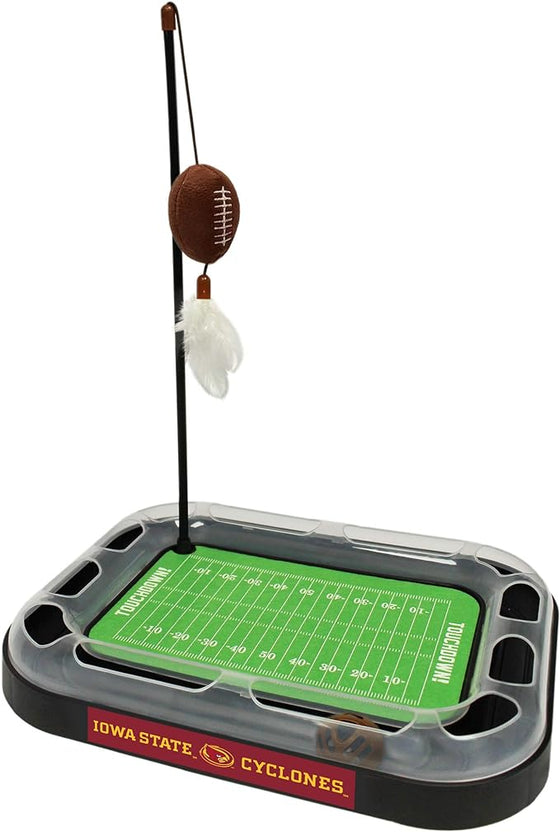 Iowa State Football Cat Scratcher Toy