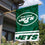 WinCraft New York Jets New Logo Double Sided House Banner Flag