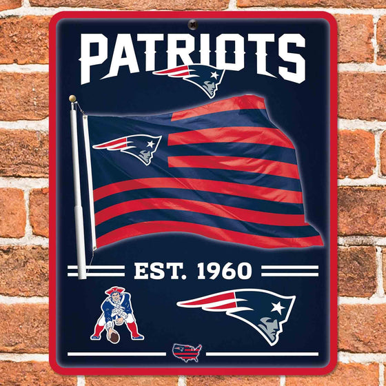 WinCraft New England Patriots Americana Banner Flag Sign