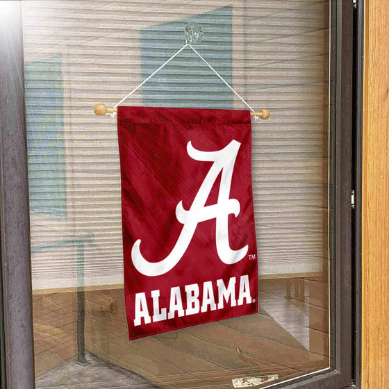 College Flags & Banners Co. Alabama Crimson Tide Banner for Windows Doors and Walls