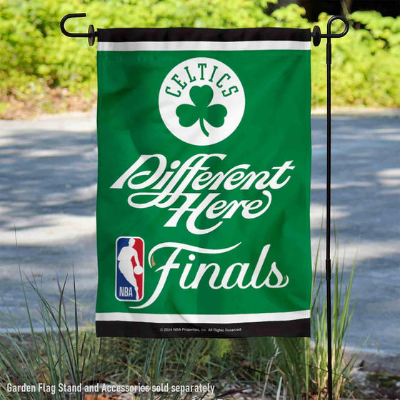 Boston Celtics 2024 Finals Bound Conference Champions Garden Flag Banner