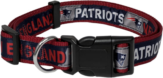 NEW ENGLAND PATRIOTS SATIN COLLAR Pets First