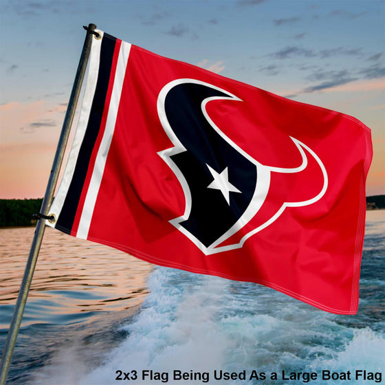 WinCraft Houston Texans Logo 2x3 Foot Small Flag